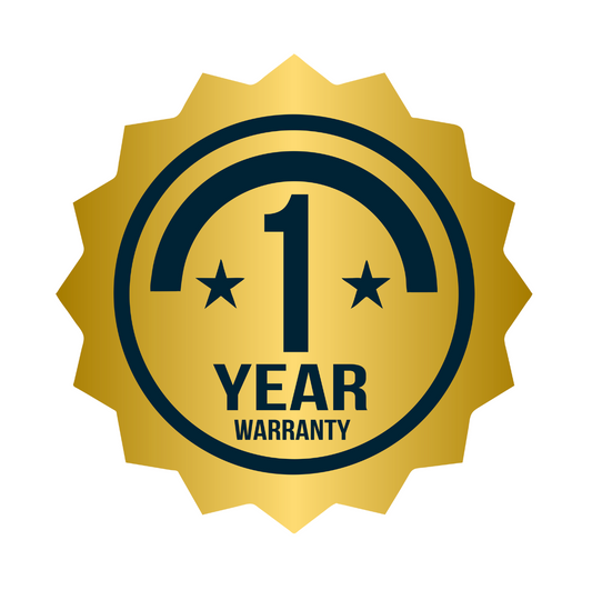 1 Year Warranty