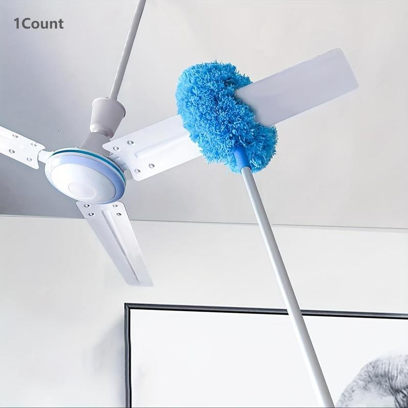 Ceiling Fan Cleaner Duster, Dust Removal Brush, Household Items Removable & Washable Microfiber Ceiling & Fan Duster, Summer Essentials, House Cleaning Tools, Fall Decor