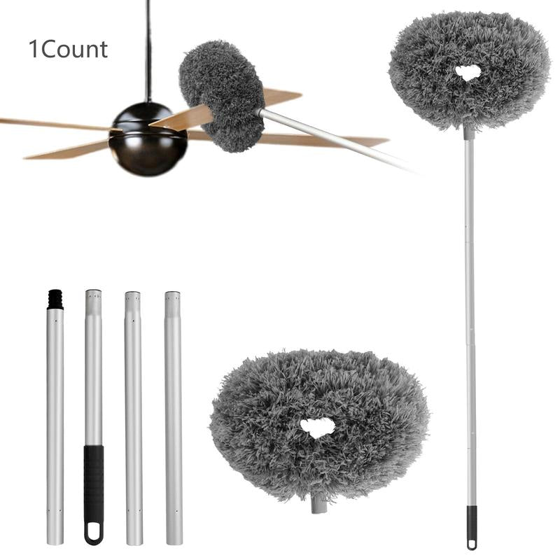 Ceiling Fan Cleaner Duster, Dust Removal Brush, Household Items Removable & Washable Microfiber Ceiling & Fan Duster, Summer Essentials, House Cleaning Tools, Fall Decor